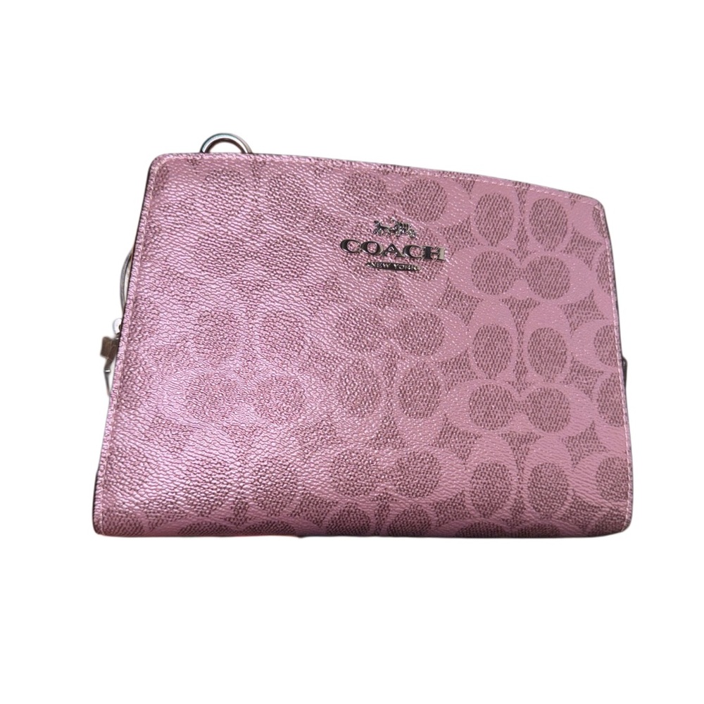 Coach Pink Signature Crossbody Bag - Picture 7 of 12